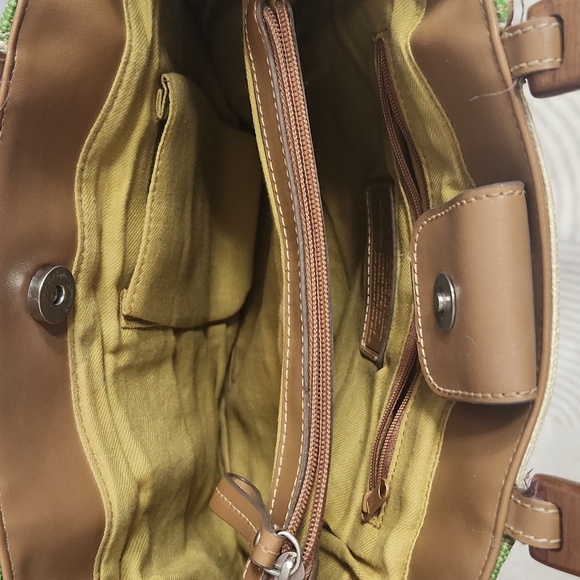 Relic by Fossil Woven Canvas Top Handle Crossbody Bag - Picture 8 of 16